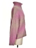 Maje Color Block Pink Turtleneck Sweater Size Sm (1) - photo 4