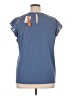 Belldini Blue Short Sleeve Top Size 1X - photo 2