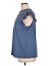 Belldini Blue Short Sleeve Top Size 1X - photo 5