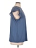 Belldini Blue Short Sleeve Top Size 1X - photo 4