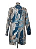 Chico's Paisley Blue Blazer Size Med (1) - photo 2