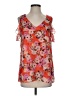 CAbi 100% Polyester Orange Sleeveless Blouse Size S - photo 1