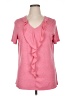 Unbranded Pink Short Sleeve Top Size XL - photo 1