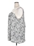 Rose + Olive Silver Sleeveless Blouse Size 2X - photo 5