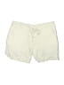 Talbots 100% Linen Ivory Shorts Size 6 - photo 1
