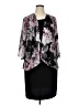 Tiana B. 100% Polyester Gray Cocktail Dress Size 14 - photo 1