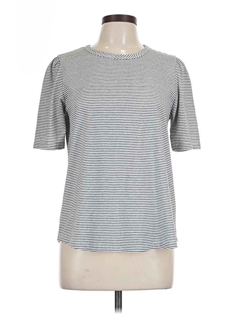Pre-owned Pomander Place Short Sleeve T-shirt In Silver