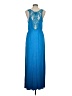 Spense Blue Casual Dress Size M - photo 2