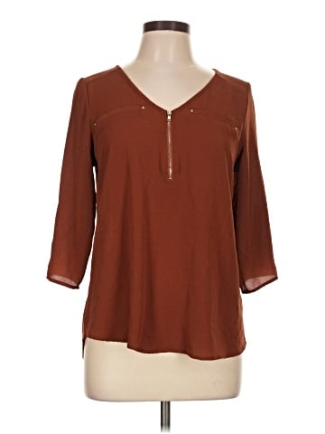 Tempted 3/4 Sleeve Blouse (view 1)