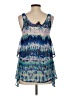 Rock & Republic 100% Polyester Blue Sleeveless Blouse Size XS - photo 2