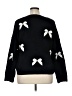 CeCe Hearts Black Pullover Sweater Size XL - photo 2