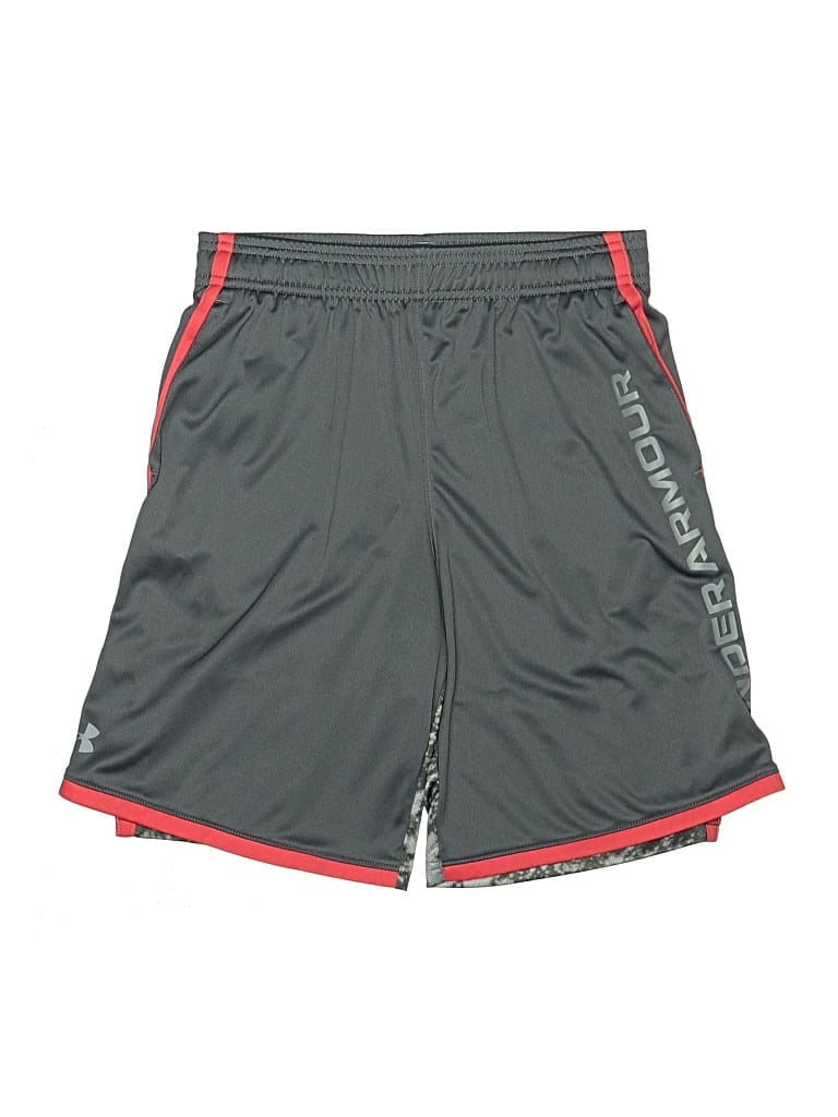 Pre-owned Under Armour Kids' Athletic Shorts In Gray
