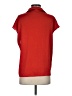 MNG 100% Polyester Red Short Sleeve Blouse Size 4 - photo 2