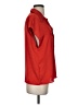 MNG 100% Polyester Red Short Sleeve Blouse Size 4 - photo 4