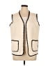 Lillusory 100% Polyester Ivory Sweater Vest Size L - photo 1