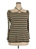 Cato Stripes Gold Long Sleeve Top Size 18/20W - photo 1