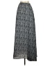 Lulus 100% Polyester Paisley Gray Casual Skirt Size S (estimated) - photo 2