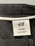 H&M Studio 100% Viscose Black Dress Pants Size 10 - 12 - photo 4