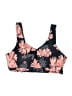 Unbranded Floral Black Swimsuit Top Size L - photo 1