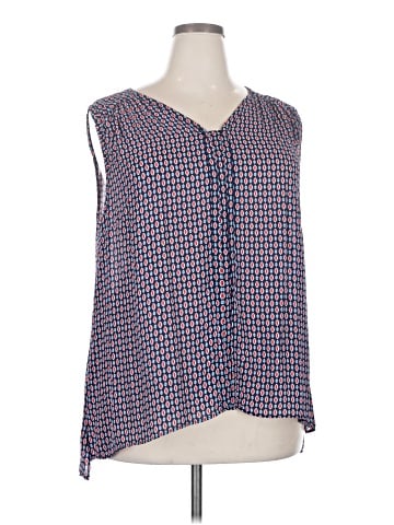 Roz & Ali Sleeveless Blouse (view 1)