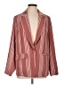 Torrid 100% Polyester Stripes Burgundy Blazer Size Lg Plus (0) - photo 1
