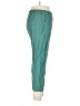 Assorted Brands Solid Teal Casual Pants Size L - photo 4