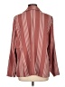 Torrid 100% Polyester Stripes Burgundy Blazer Size Lg Plus (0) - photo 2