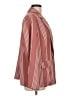 Torrid 100% Polyester Stripes Burgundy Blazer Size Lg Plus (0) - photo 4