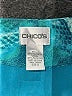Chico's 100% Polyester Print Teal Formal Skirt Size Sm (0) - photo 3