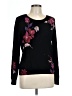 Daniel Rainn Floral Black Pullover Sweater Size L - photo 1