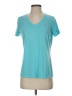 Under Armour 100% Polyester Teal Active T-Shirt Size S - photo 1