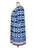 Sandra Darren Print Blue Casual Dress Size 18 - photo 5