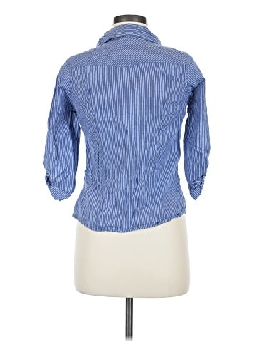 Eden & Olivia 3/4 Sleeve Button-Down Shirt (view 2)