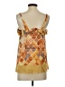 BCBGeneration 100% Cotton Orange Sleeveless Blouse Size S - photo 2