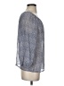 Classiques Entier Blue 3/4 Sleeve Blouse Size XS - photo 4
