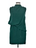 TCEC 100% Polyester Solid Green Casual Dress Size M - photo 1