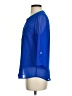 Express Outlet 100% Polyester Blue 3/4 Sleeve Blouse Size XS - photo 5
