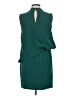 TCEC 100% Polyester Solid Green Casual Dress Size M - photo 2