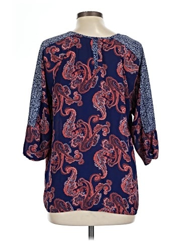 Forever 21 Plus 3/4 Sleeve Blouse (view 2)