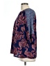 Forever 21 Plus Paisley Blue 3/4 Sleeve Blouse Size 1X Plus - photo 5