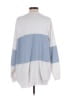 Pink Lily 100% Polyester Color Block White Pullover Sweater Size M - photo 2