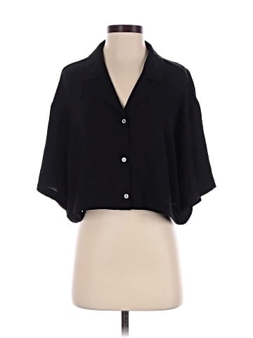 She + Sky Short Sleeve Blouse (view 1)