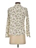 ABLE 100% Viscose Paisley Ivory Long Sleeve Blouse Size S - photo 2