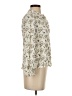 ABLE 100% Viscose Paisley Ivory Long Sleeve Blouse Size S - photo 4