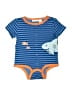 First Impressions 100% Cotton Blue Short Sleeve Onesie Size 3-6 mo - photo 1
