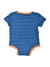 First Impressions 100% Cotton Blue Short Sleeve Onesie Size 3-6 mo - photo 2
