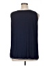 Max Studio Blue Sleeveless T-Shirt Size 1X - photo 2