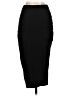 Express Solid Black Formal Skirt Size S - photo 2