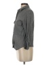 MNG Tweed Gray 3/4 Sleeve Button-Down Shirt Size XS - photo 5