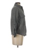 MNG Tweed Gray 3/4 Sleeve Button-Down Shirt Size XS - photo 4